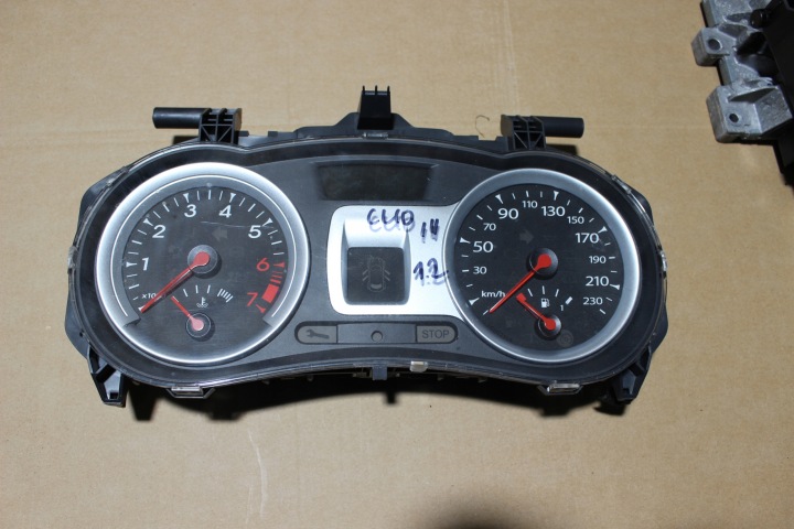 CLIO III 1.2 TCE 2011R CONTRÔLEUR ORDINATEUR MOTEUR KIT 8201077701