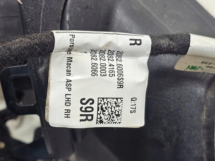 PORSCHE MACAN 15- RÉTROVISEUR DROIT PIÈCES 95B857508B USA