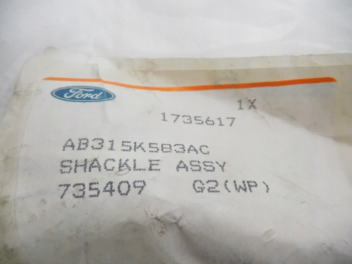 VIS AVEC AGRAFE RESSORTS ARRIÈRE FORD RANGER 11- 19- OE 1735617