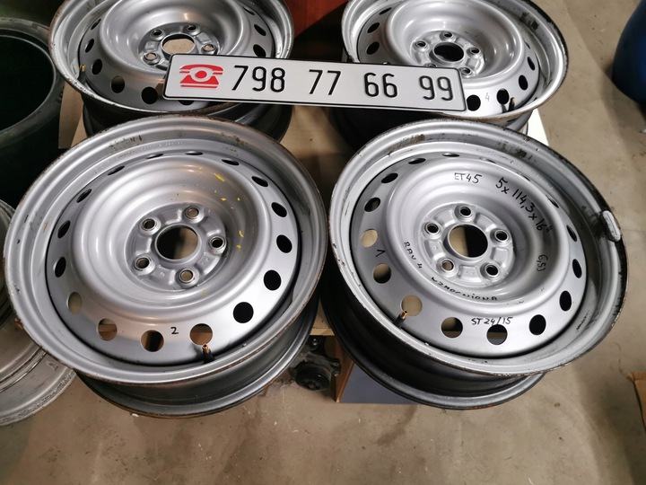 TOYOTA RAV4 II / 3 VERSO AVENSIS 5X114,3 16