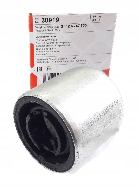 ARRIÈRE MANCHON BRAS DE SUSPENSION ESSIEUX AVANT FEBI MINI COOPER ONE R55 R56 R57 R58 R59
