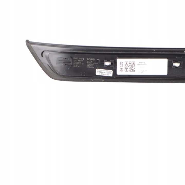 BMW G32 M SPORT PANNEAU WEJSCIOWY RÉTROÉCLAIRÉ ARRIÈRE GAUCHE PORTES 8065119