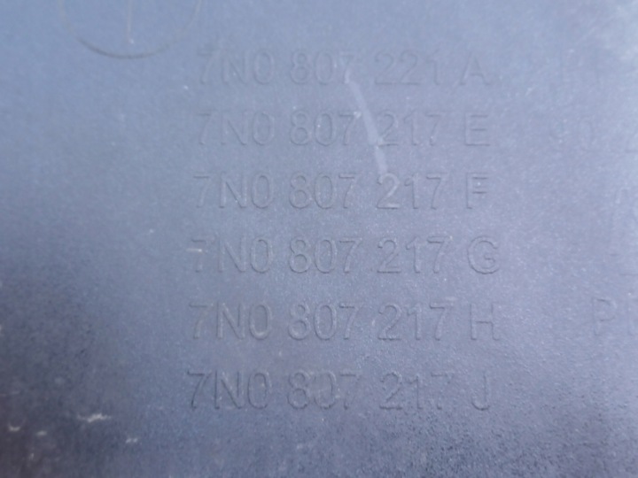 VW SHARAN 2 II 10- PARE-CHOCS AVANT 7N0807221A