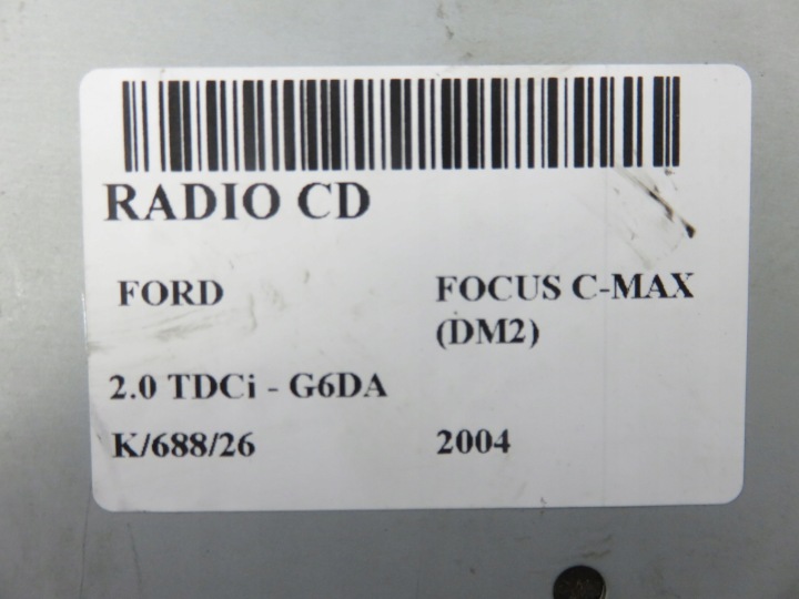 RADIO FORD FOCUS C-MAX (DM2) 3M5T18C815EG