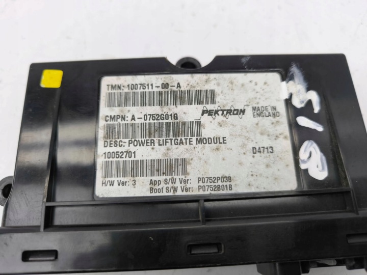 TESLA MODÈLE AVEC 2014 MODULE COUVERCLES DE COFFRE COUVERCLES DE COFFRE 100751100A