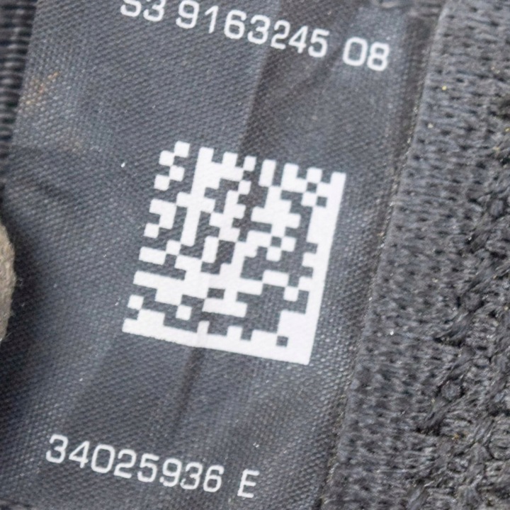 BMW 5 F10 F11 2012 DROITE CÔTÉ CEINTURE DE SÉCURITÉ SIÈGES ARRIÈRE