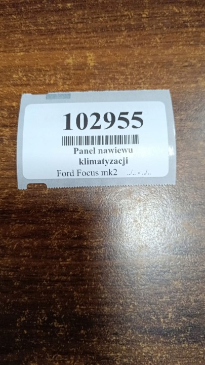 FORD FOCUS MK2 PANNEAU CONDUIT D'AIR CLIMATISATION 3M5T19980AD