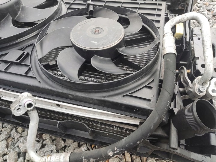 PANNEAU AVANT ENSEMBLE RADIATEURS VENTILATEUR VW POLO V 6R 1.4 TSI GTI 2009-2013