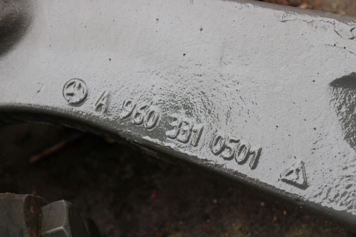 MERCEDES ACTROS MP4 LOWDECK AXE POUTRE A9603310501 TYPE F-8.0A/22.5