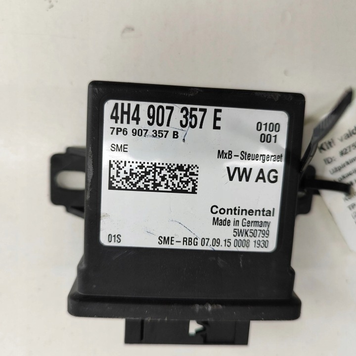 AUDI A6 S6 C7 4G 2015 CONTRÔLEUR MODULE DE COMMANDE D'ÉCLAIRAGE LCM