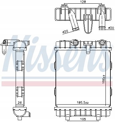RADIATEUR MOTEUR EAU AUDI Q3 SEAT TARRACO SKODA KAROQ KODIAQ VW