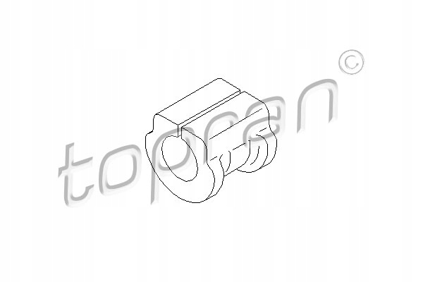 CAOUTCHOUC STABIL./P/FABIA 19MM-STABILZAT TOPRAN 109688