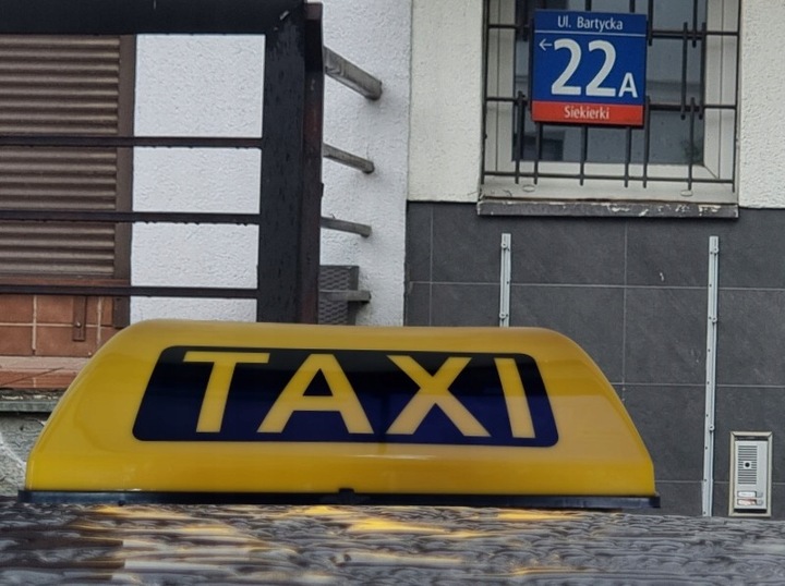 INALÁMBRICO FARO KOGUT TAXI DIODO LUMINOSO LED CON PILOTEM AL MAGNES SZPAKOWKA 