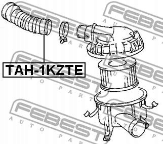 CABLE TUBO DE FILTRO AIRE TAH-1KZTE FEBEST 