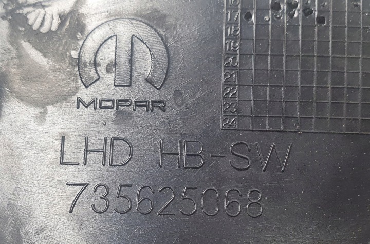 VISIÈRE PROTECTION TABLEAU DE BORD FIAT TIPO II 15- 735625068