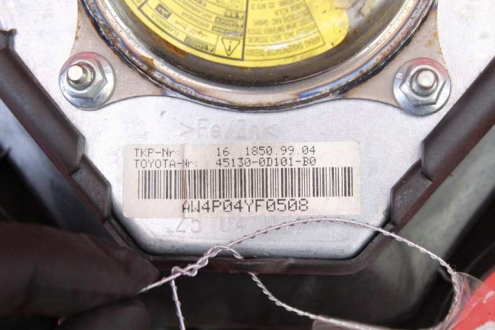 AIRBAG COUSSIN SÉCURITÉ CONDUCTEUR 45130-0D101-B0 TOYOTA YARIS 1 I 03-05