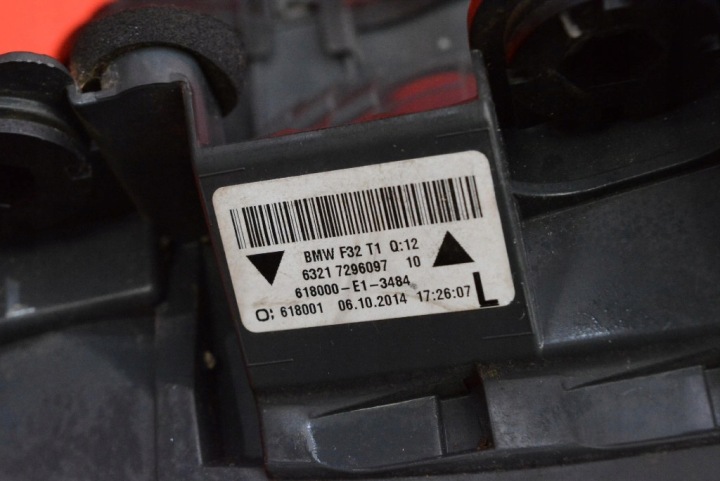 PHARE GAUCHE ARRIÈRE ARRIÈRE 7296097 BMW 4 F36 13-17