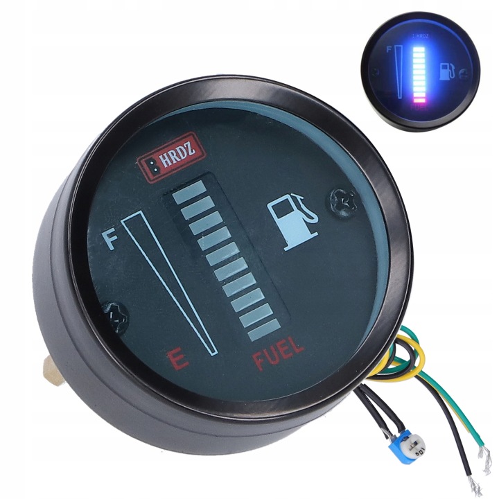 INDICATEUR MIERNIKA CARBURANTS LED 52MM 12V