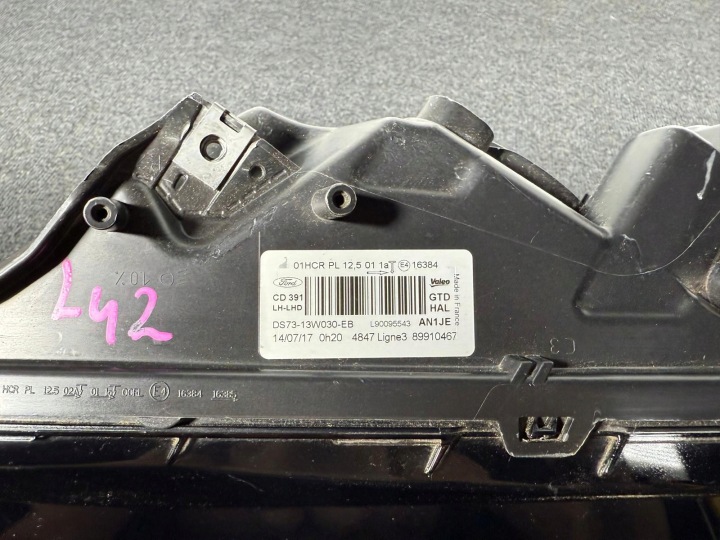 FORD MONDEO MK5 MK 5 14- GAUCHE AVANT AVANT PHARE ORDINAIRE LENTILLE EUROPE POUCES