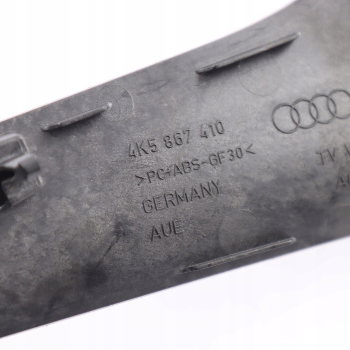AUDI A6 C8 MOULURE PROTECTION DÉCORATIVE DÉCOR PORTES DROIT AVANT ALU POUSSOIR 4K5867410