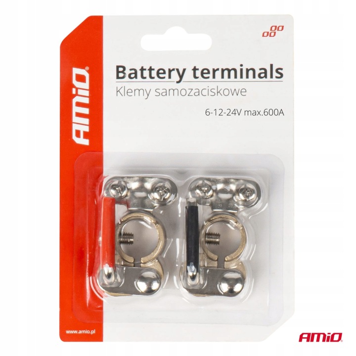 AUTOSERRANT BORNES ÉTRIERS VERS BATTERIE 2PCS EN LAITON 600A 6V 12V 24V