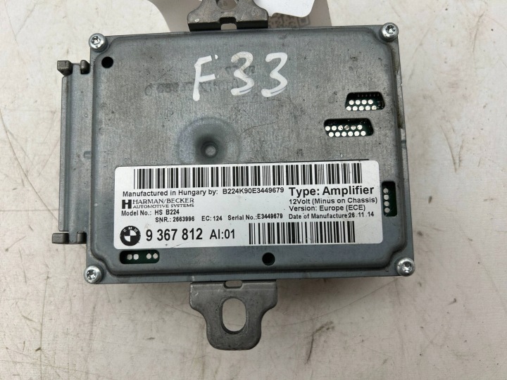 CONTRÔLEUR ACTIVE SOUND BMW 4 9367812