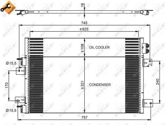 CONDENSADOR NRF 350031 