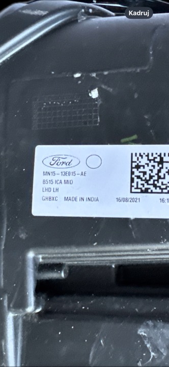 FORD ECOSPORT LIFT 2017- GAUCHE PHARE COMPLET LED MN15-13E015-AE CLAIRE