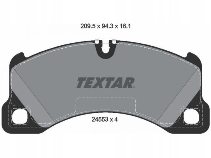 ZAPATAS DE FRENADO TEXTAR 2455301 