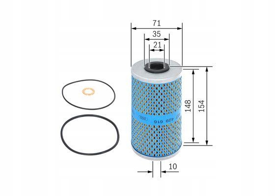 FILTRE HUILES P9616