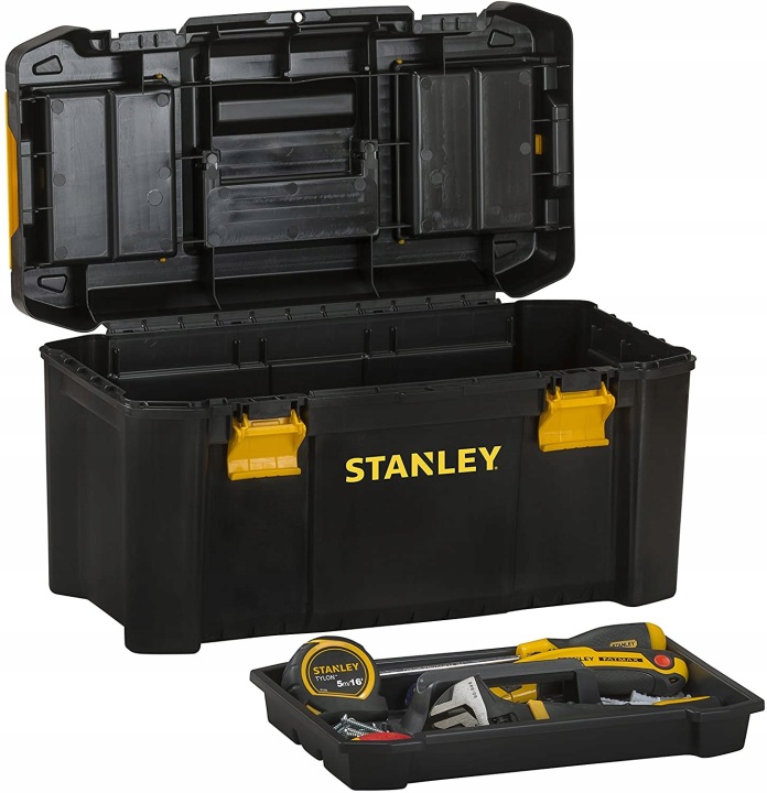 BOÎTE INSTRUMENTALE STANLEY ESSENTIAL 19″ AVEC ORGANIZERAMI STST1-75520