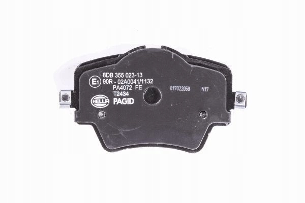 ZAPATAS DE FRENADO PARTE DELANTERA 8DB 355 023-131 HELLA PAGID 