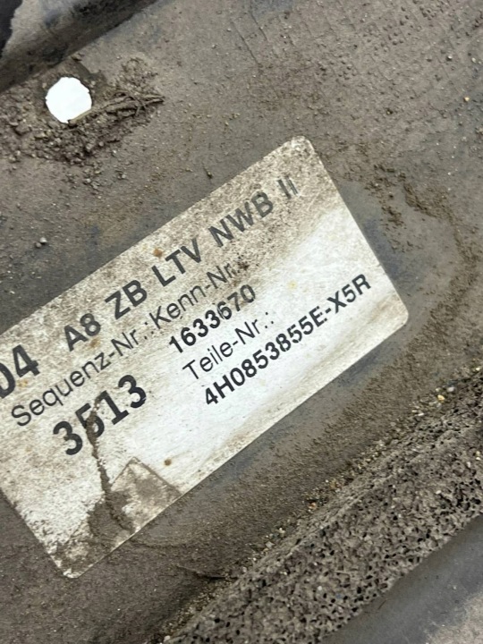 AUDI OE 4H0853855E MOULURE SEUIL