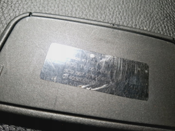STORE COUVERCLES DE COFFRE ARRIÈRE ARRIÈRE VW PASSAT B6 3C0 UNIVERSEL 2005-2010 3C9867871H