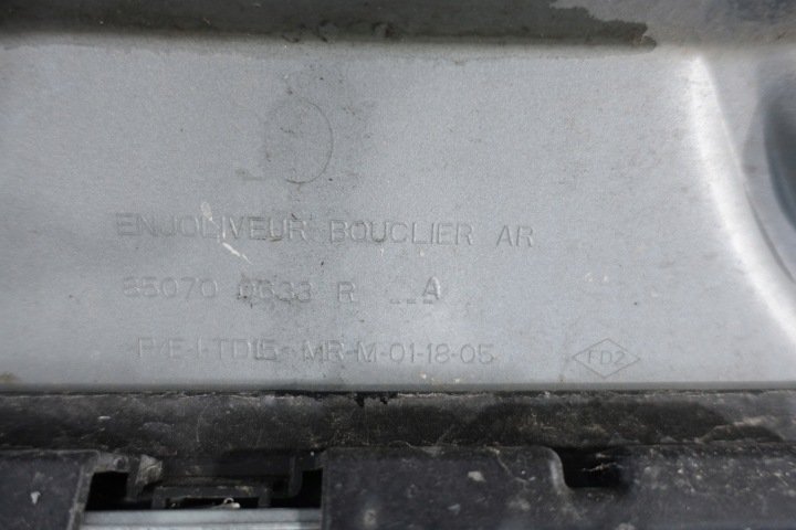PARE-CHOCS DOUBLURE ARRIÈRE ARRIÈRE DACIA SANDERO III STEPWAY 850183490R