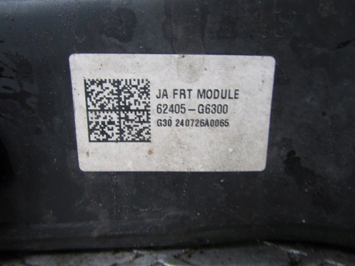 KIA PICANTO III 1.0 24R CHÂSSIS CHÂSSIS BANC BERCEAU 54810-G6000 62401-G6300