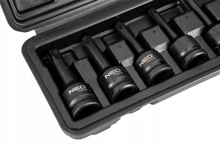 CLÉS UDAROWE TORX 1/2 KIT 9 PCS NEO 08-712
