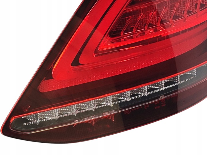 PHARE ARRIÈRE GAUCHE DROITE 2 PIÈCES COMPLET LED MERCEDES C W205 LIFT ORIGINAL EUROPE