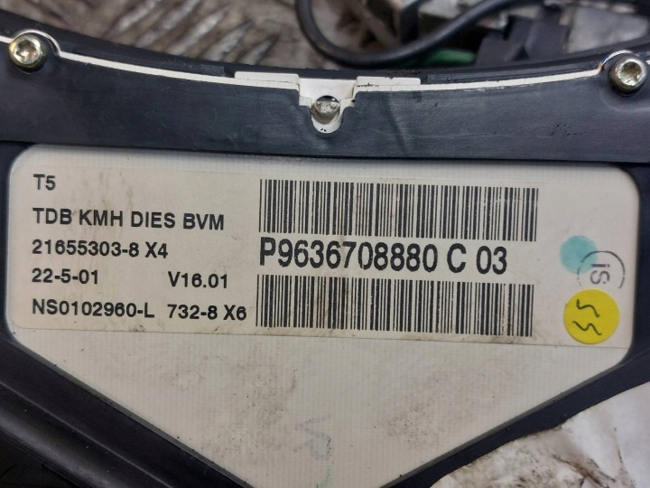 KIT DE DÉMARRAGE PEUGEOT 307 I 2.0 HDI 9644895180 9641849280
