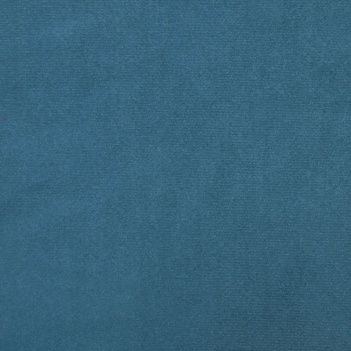 SOFA 2-OSOBOWA, BLEU 140 CM, TAPICEROWANA AKSAMITEM