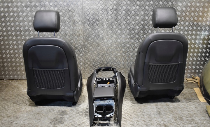 PARFAITE JEU CUIR CARDAN SIÈGES BANQUETTE ARRIÈRE JAGUAR XF 1