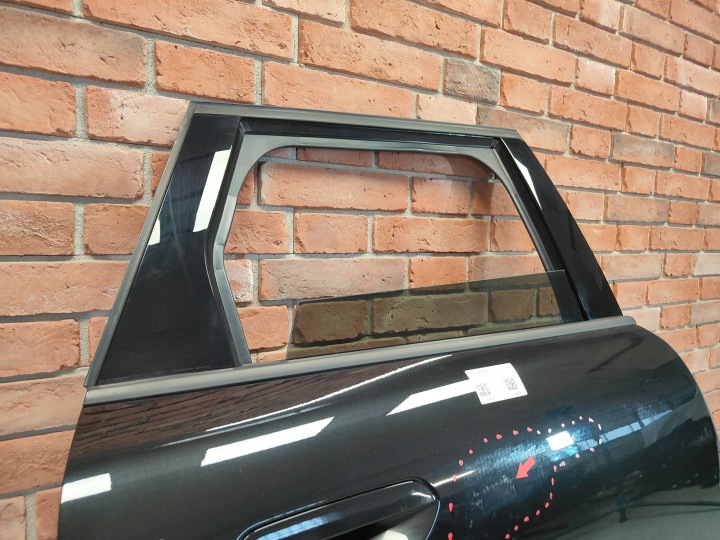 MINI COUNTRYMAN U25 PORTES DROIT ARRIÈRE ARRIÈRE COULEUR C4R MIDNIGHT SCHWARZ