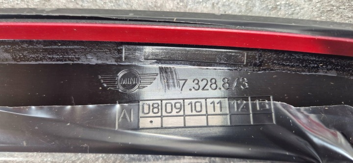 MINI COOPER F55 14-23 5D MOULURE VITRES ARRIÈRE PROTECTION MONTANTS GAUCHE NEUF ORIGINE