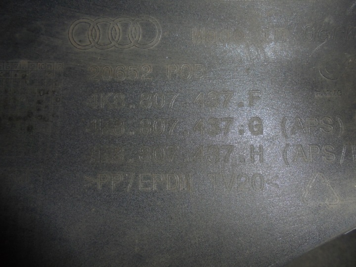 AUDI A7 S7 4K8 PARE-CHOCS AVANT 4K8807437F