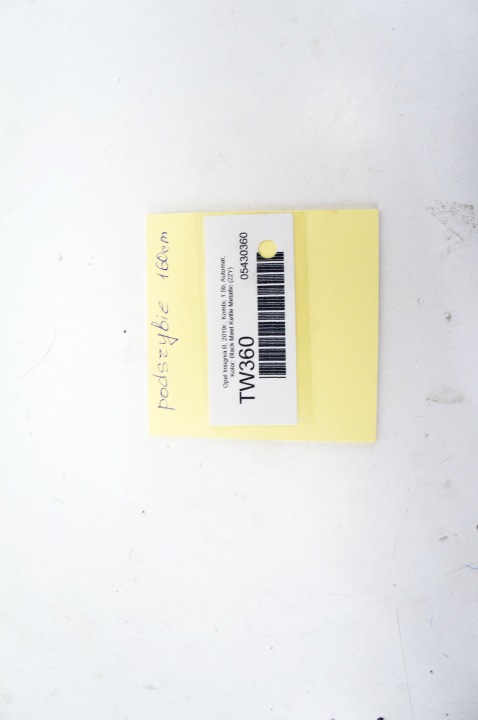 TW360 OPEL INSIGNIA B DOUBLURE DE PASSAGE DE ROUE AVANT SUPÉRIEUR 39126649 30126650