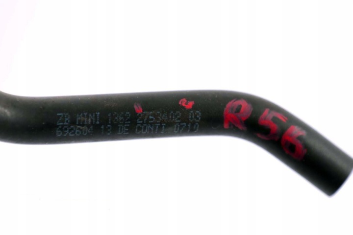 MINI COOPER 1 R55 R56 DIESEL FIL PRESSION TUYAUX ÉCHAPPEMENT 2753402