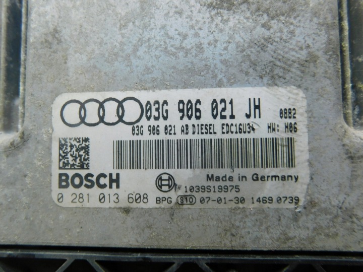 ORDINATEUR CONTRÔLEUR 03G906021JH ALTEA A3 8P LEON II OCTAVIA 2.0 TDI BMM