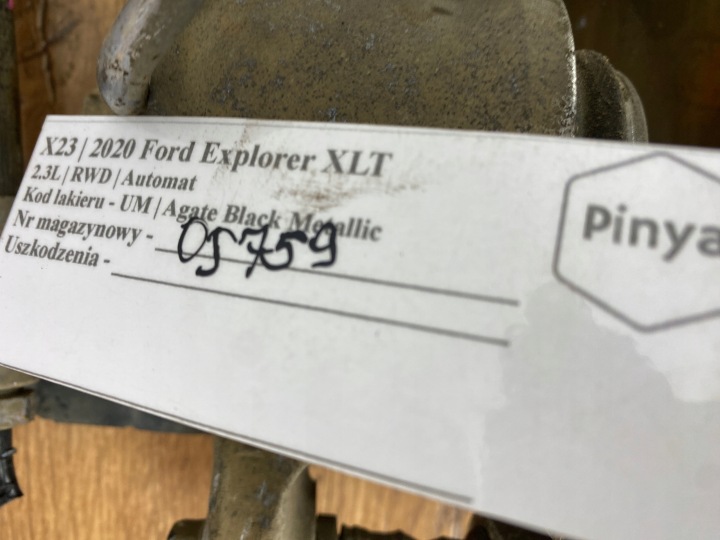 ÉTRIER DE FREIN DE FREIN GAUCHE AVANT FORD EXPLORER MK6 2020+ USA