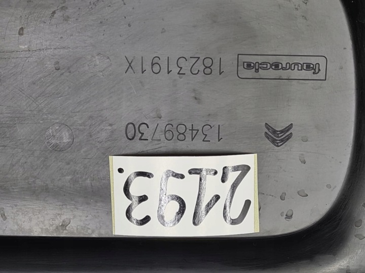 CITROËN C3 AIRCROSS 17-24R 13489730 6XPDC PARE-CHOCS ARRIÈRE ARRIÈRE