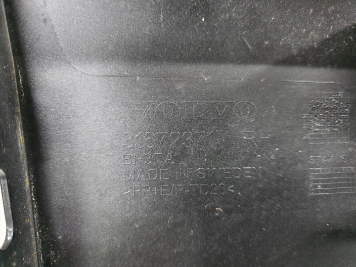 VOLVO XC90 II 2 MOULURE SEUIL DROITE REVÊTEMENT FIXATION COMPLÈTE 31672371